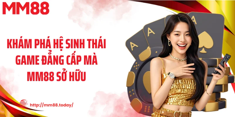 Khám phá hệ sinh thái game đẳng cấp mà MM88 sở hữu